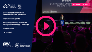 Promotional image for an insight entry called Navigating Security Within the Emerging Technology Landscape