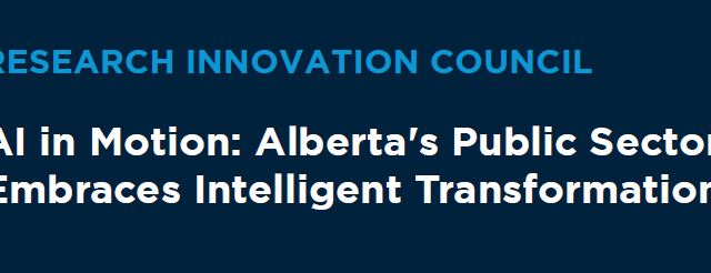 AI in Motion: Alberta's Public Sector Embraces Intelligent Transformation