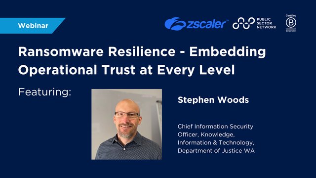 Ransomware Resilience: Embedding Operational Trust at Every Level