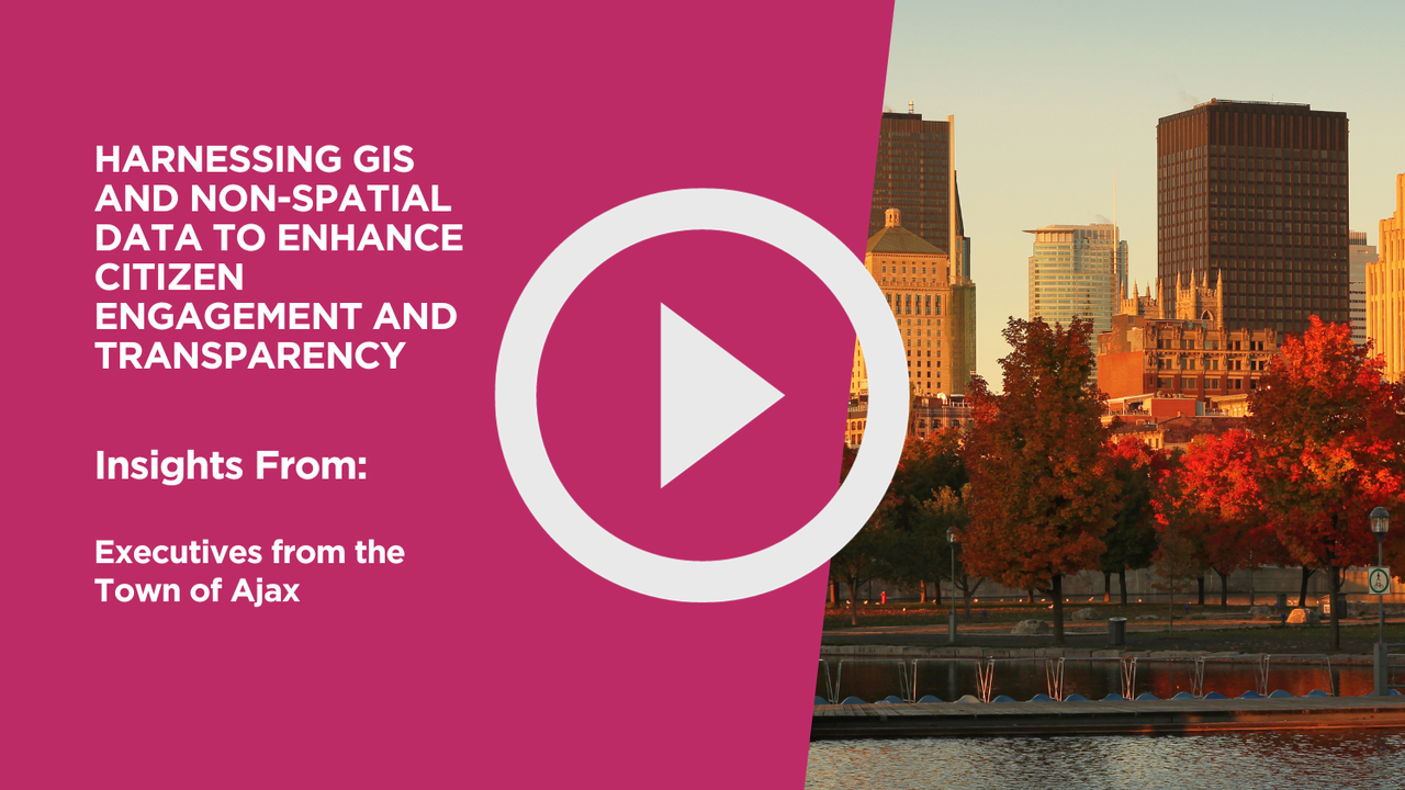 Harnessing GIS and Non-Spatial Data to Enhance Citizen Engagement and Transparency