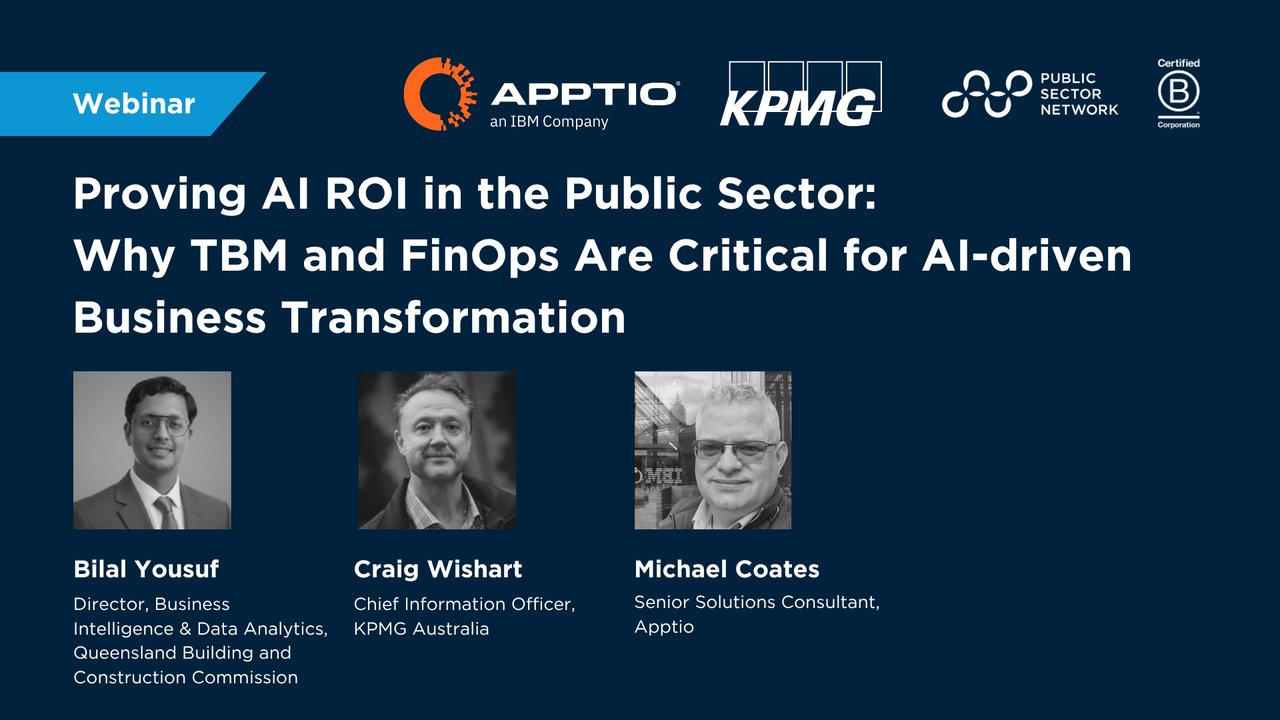 Proving AI ROI in the Public Sector: Why TBM and FinOps Are Critical for AI-driven Business Transformation