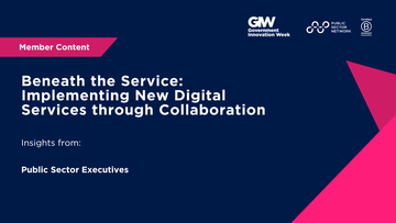 Promotional image for an insight entry called Beneath the Service: Implementing New Digital Services through Collaboration