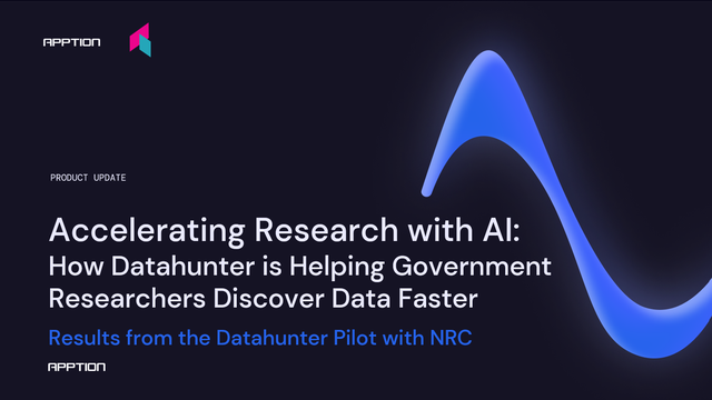 Accelerating Research with AI: Insights On Helping Government Researchers Discover Data Faster