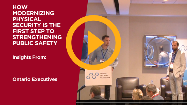 How Modernizing Physical Security is the First Step to Strengthening Public Safety