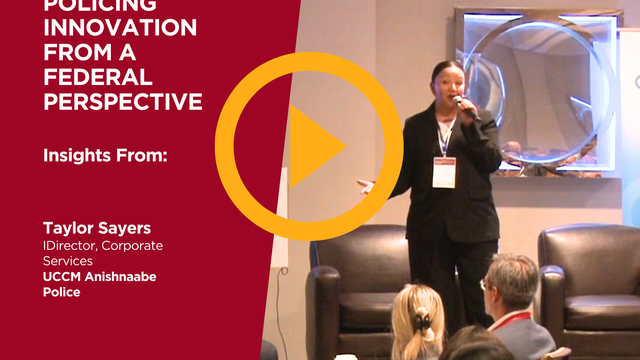 Policing Innovation from a Federal Perspective