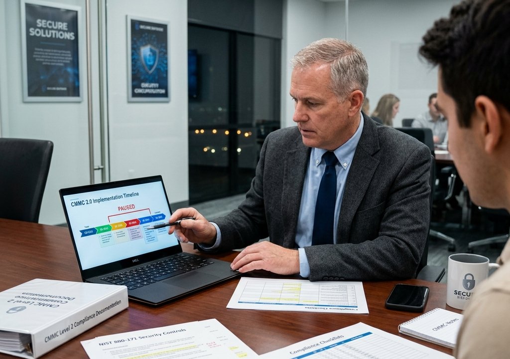 CMMC Freeze Explained: What the DoD's 60-Day Review Means for Defense Contractors in 2026