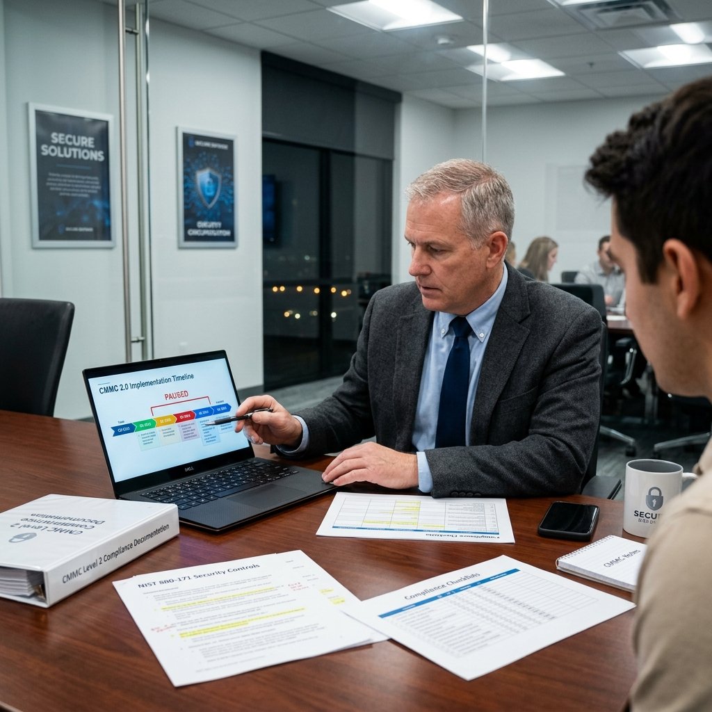 CMMC Freeze Explained: What the DoD's 60-Day Review Means for Defense Contractors in 2026
