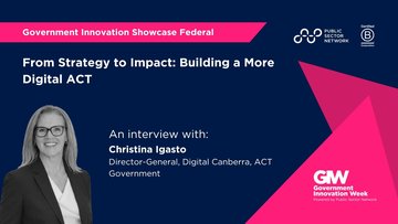 Promotional image for an insight entry called From Strategy to Impact: Building a More Digital ACT