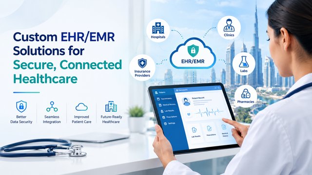 How Custom EHR/EMR Development Supports Healthcare Data Integration in the UAE