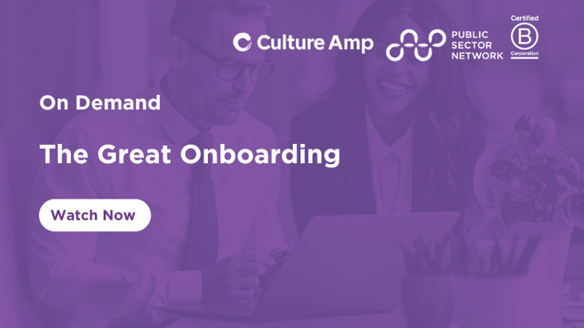 On Demand: The Great Onboarding Webinar