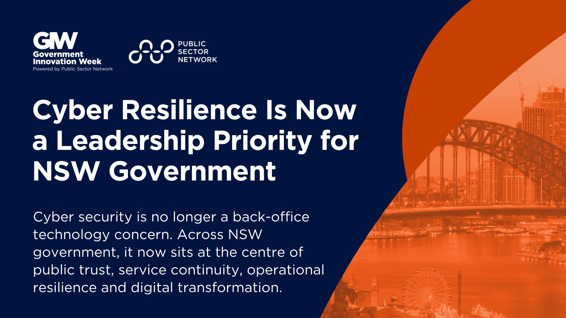 Cyber Resilience Is Now a Leadership Priority for NSW Government