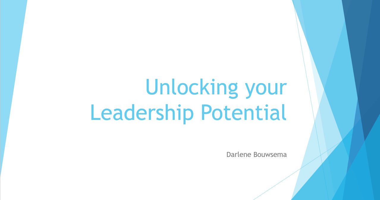 Championing Your Leadership Potential - Edmonton
