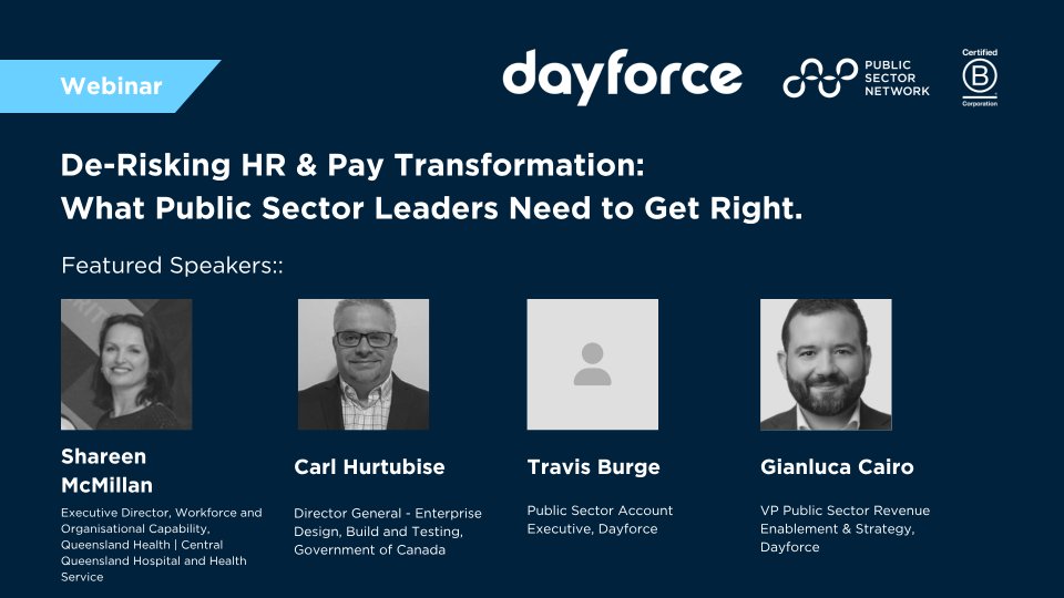 De-Risking HR & Pay Transformation: What Public Sector Leaders Need to Get Right.
