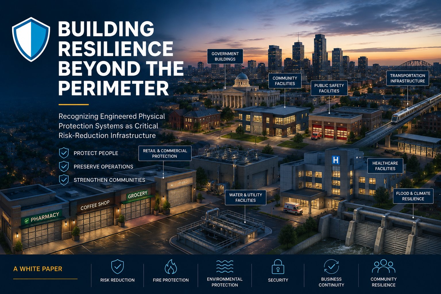 Recognizing Engineered Physical Protection Systems as Critical Risk-Reduction Infrastructure
