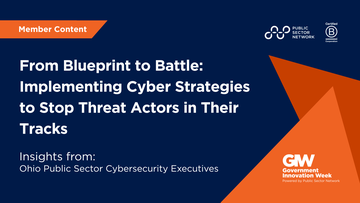 Promotional image for an insight entry called From Blueprint to Battle: Implementing Cyber Strategies to Stop Threat Actors in Their Tracks