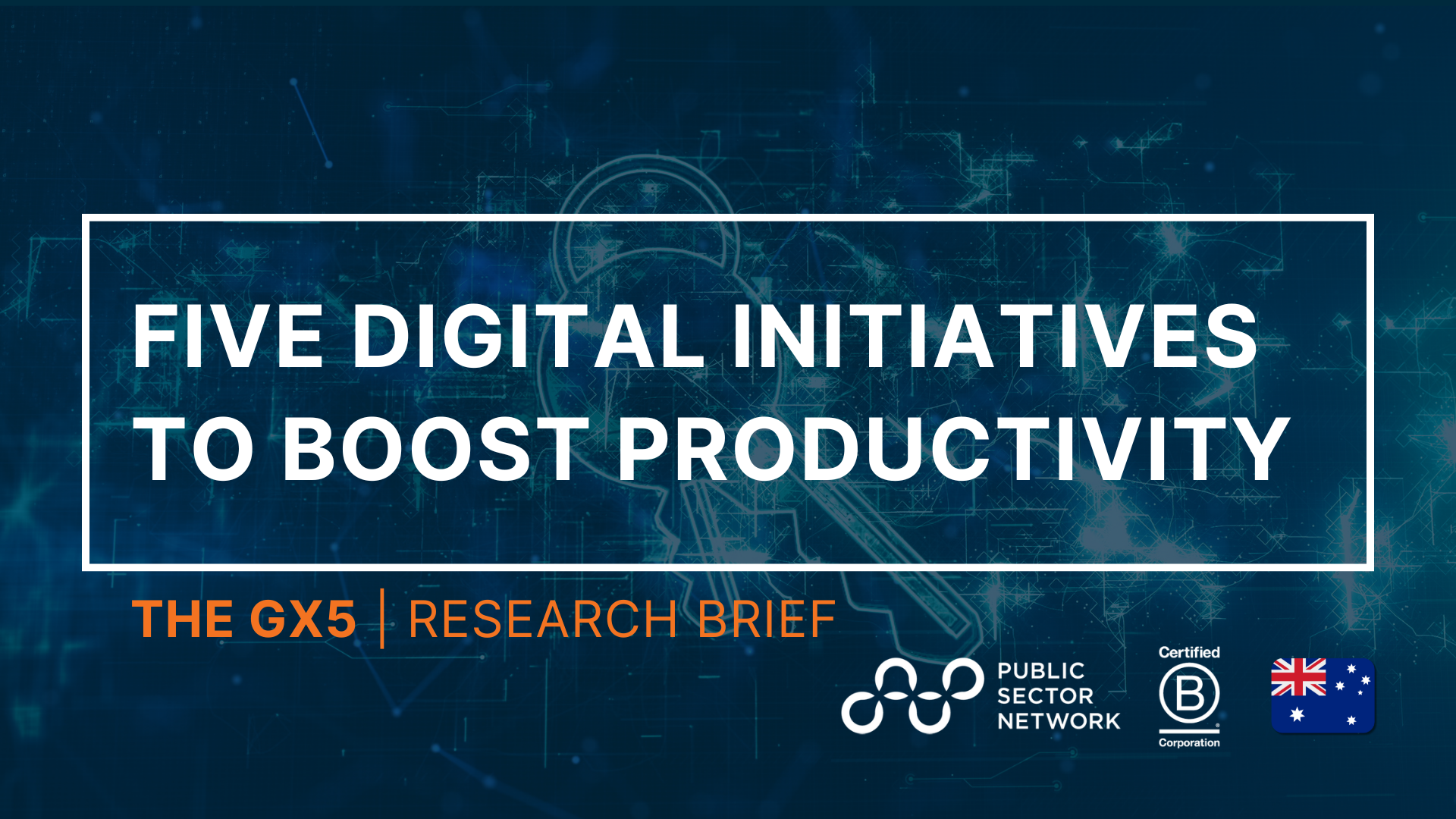 Five Digital Government Initiatives to Boost Productivity