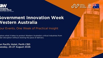 Promotional image for an insight entry called Government Innovation Week Western Australia 2026: Four Events, One Week of Practical Insight