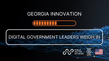 Promotional image for an insight entry called State of the Service Spotlight: Georgia Innovation 2025