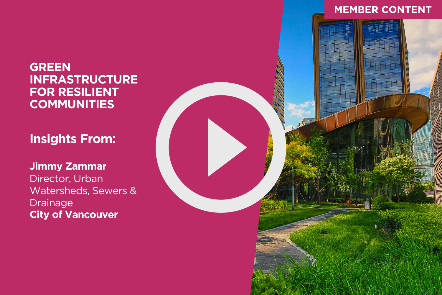 Green Infrastructure For Resilient Communities