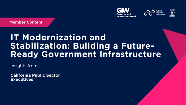 IT Modernization and Stabilization: Building a Future-Ready Government Infrastructure