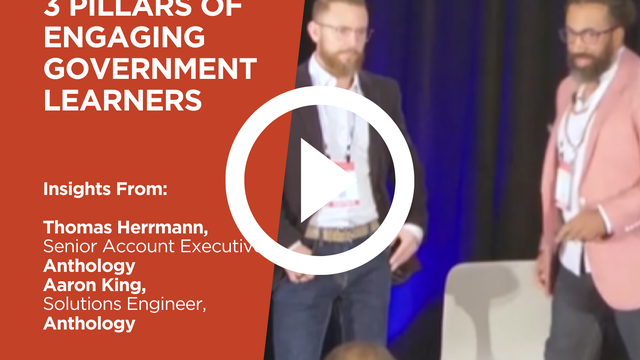 Partner Session: 3 Pillars of Engaging Government Learners - Innovate Texas 2022
