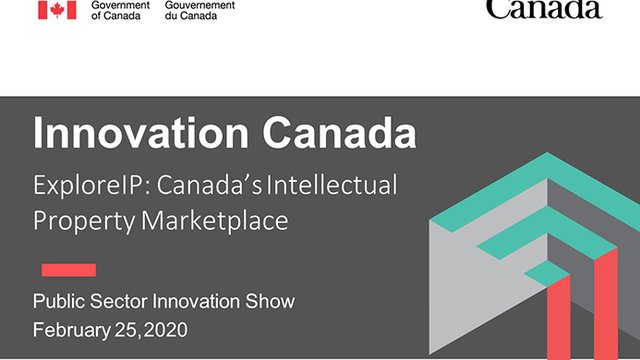 ExploreIP - Canada’s Intellectual  Property Marketplace - Innovation Canada