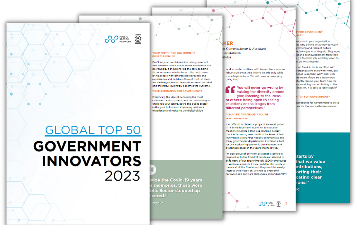 Top 50: Global Government Innovators 2023