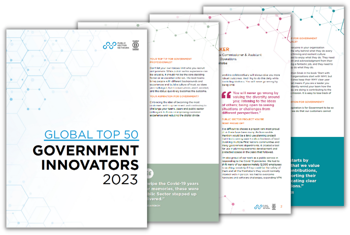 Global Top 50: Government Innovators 2023