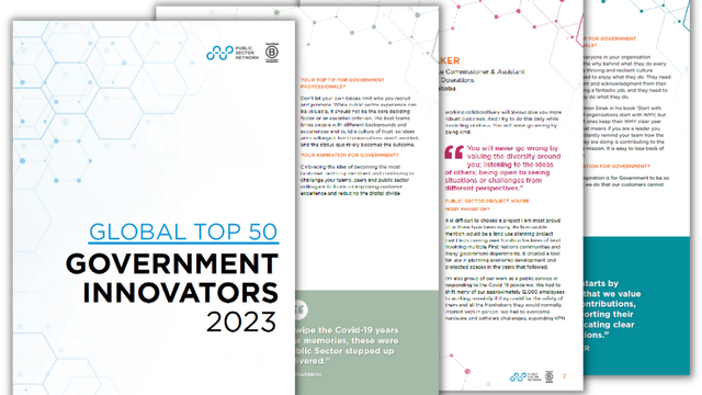 Global Top 50: Government Innovators 2023
