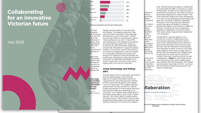 Collaborating for an Innovative Victorian Future