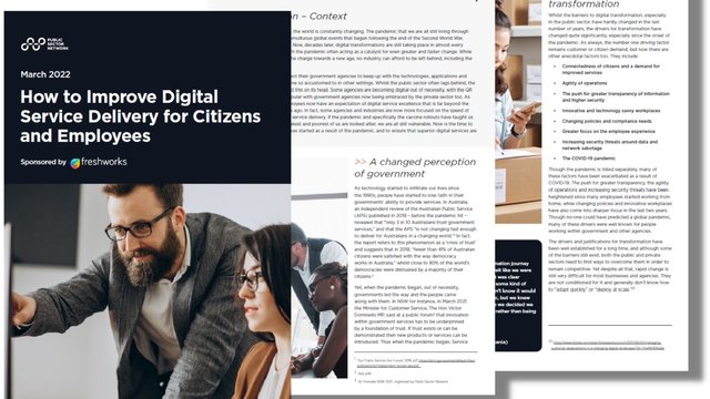 Improving Digital Service Delivery for Citizens and Employees