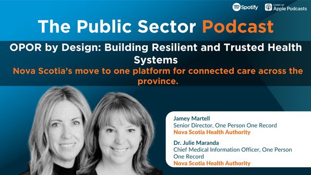 The Public Sector Podcast: OPOR by Design: Building Resilient and Trusted Health Systems