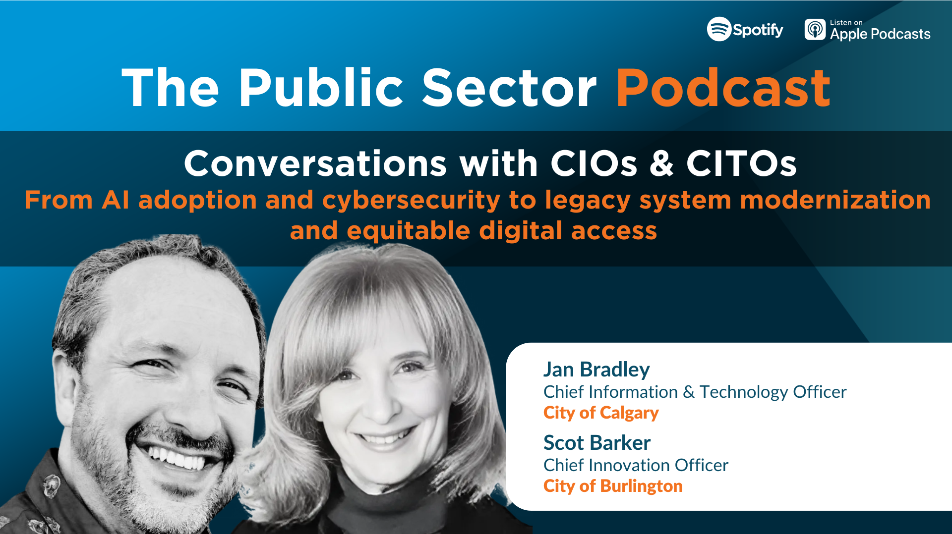 The Public Sector Podcast: Conversations with CIOs & CITOs