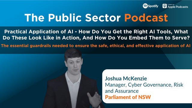 The Public Sector Podcast: Customer-Obsessed Cyber Security