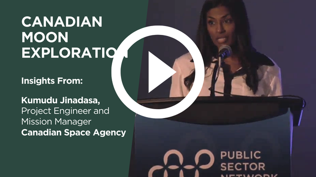 To the Moon & Back: Canada's Role in Moon Exploration -  Federal Government Innovation Show Canada