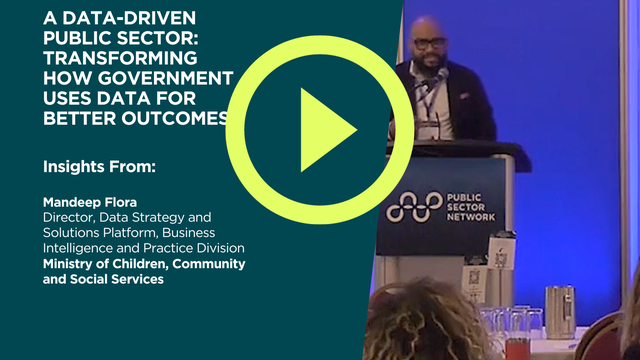 A Data-Driven Public Sector: Transforming How Government Uses Data for Better Outcomes