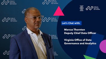 Promotional image for an insight entry called Let’s Chat: Building Secure, Connected Data for Government 3.0