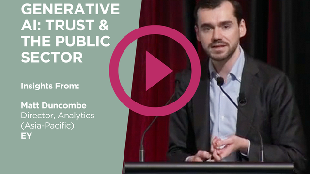 Generative AI, Trust & the Public Sector