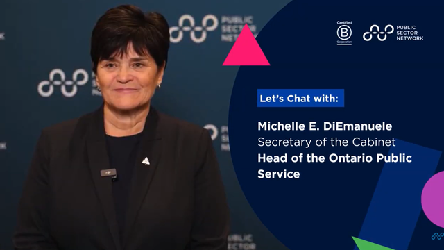 Let’s Chat: Leading Change and Modernization in Ontario’s Public Service