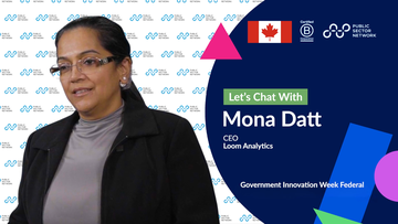 Promotional image for an insight entry called Let's Chat: Leveraging AI and Automation for Improved Public Sector Efficiency and Access