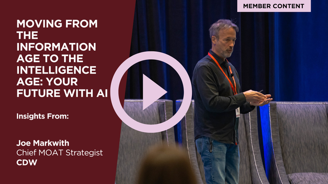 Moving from the Information Age to the Intelligence Age: Your Future with AI