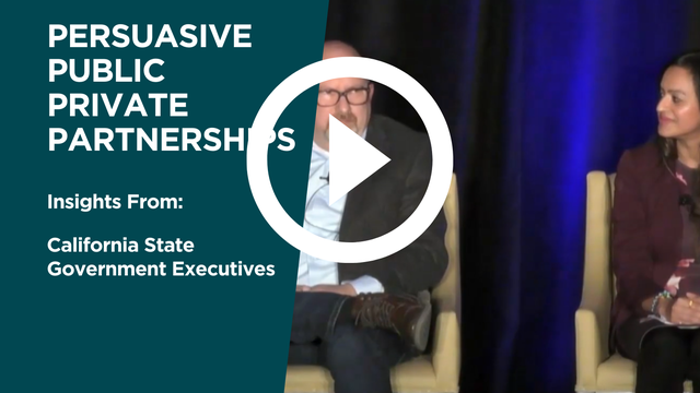 Persuasive Public-Private Partnerships - Innovate California 2023