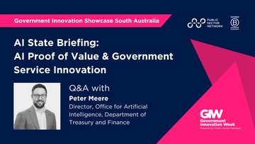 Promotional image for an insight entry called AI Proof Of Value In Government Starts With Scale And Safeguards