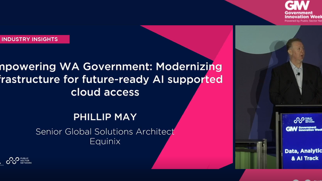 GIW WA: Empowering WA Government: Modernizing infrastructure for future-ready AI supported cloud access with Phillip May