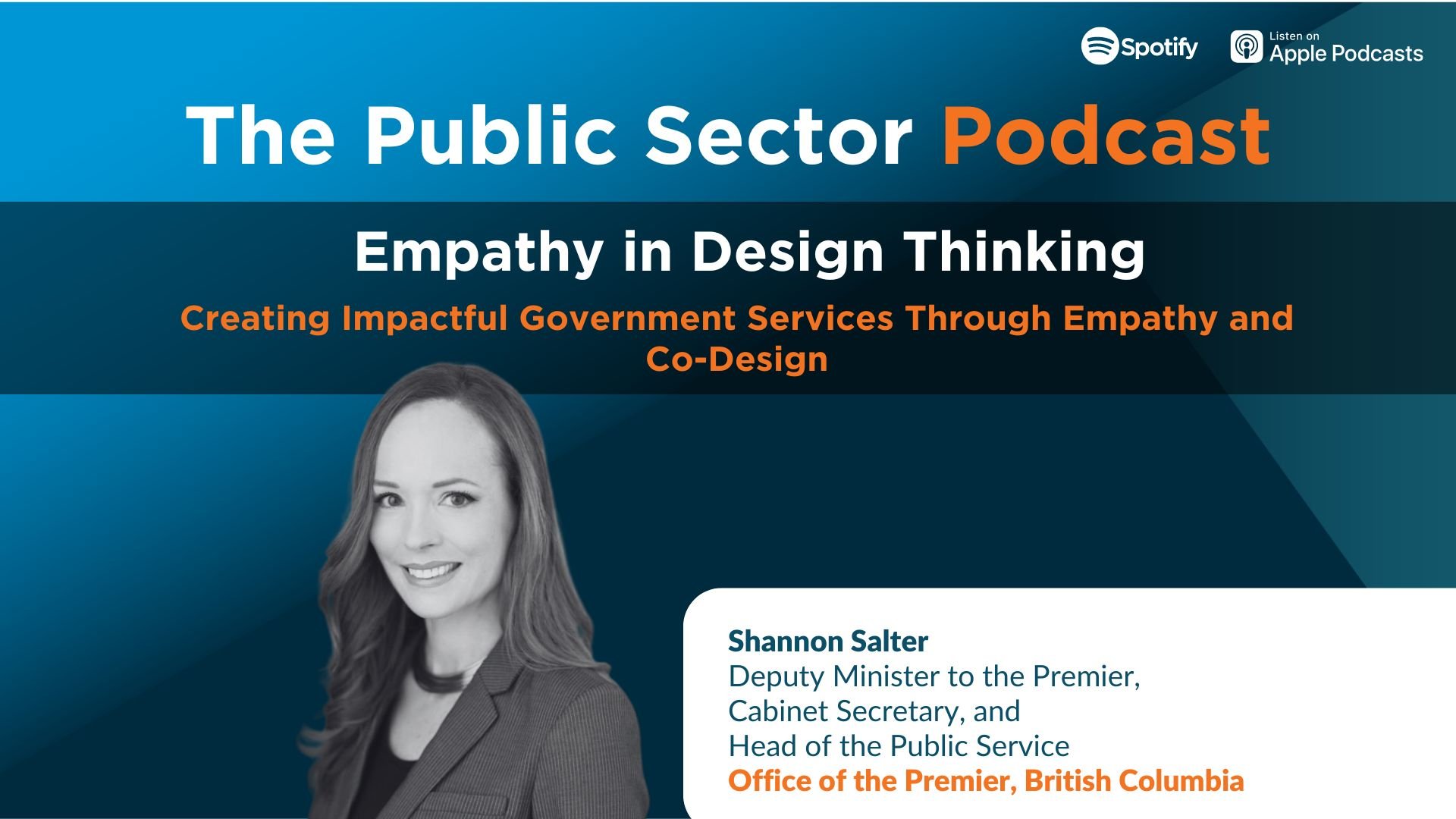 Public Sector Podcast: Empathy in Design Thinking