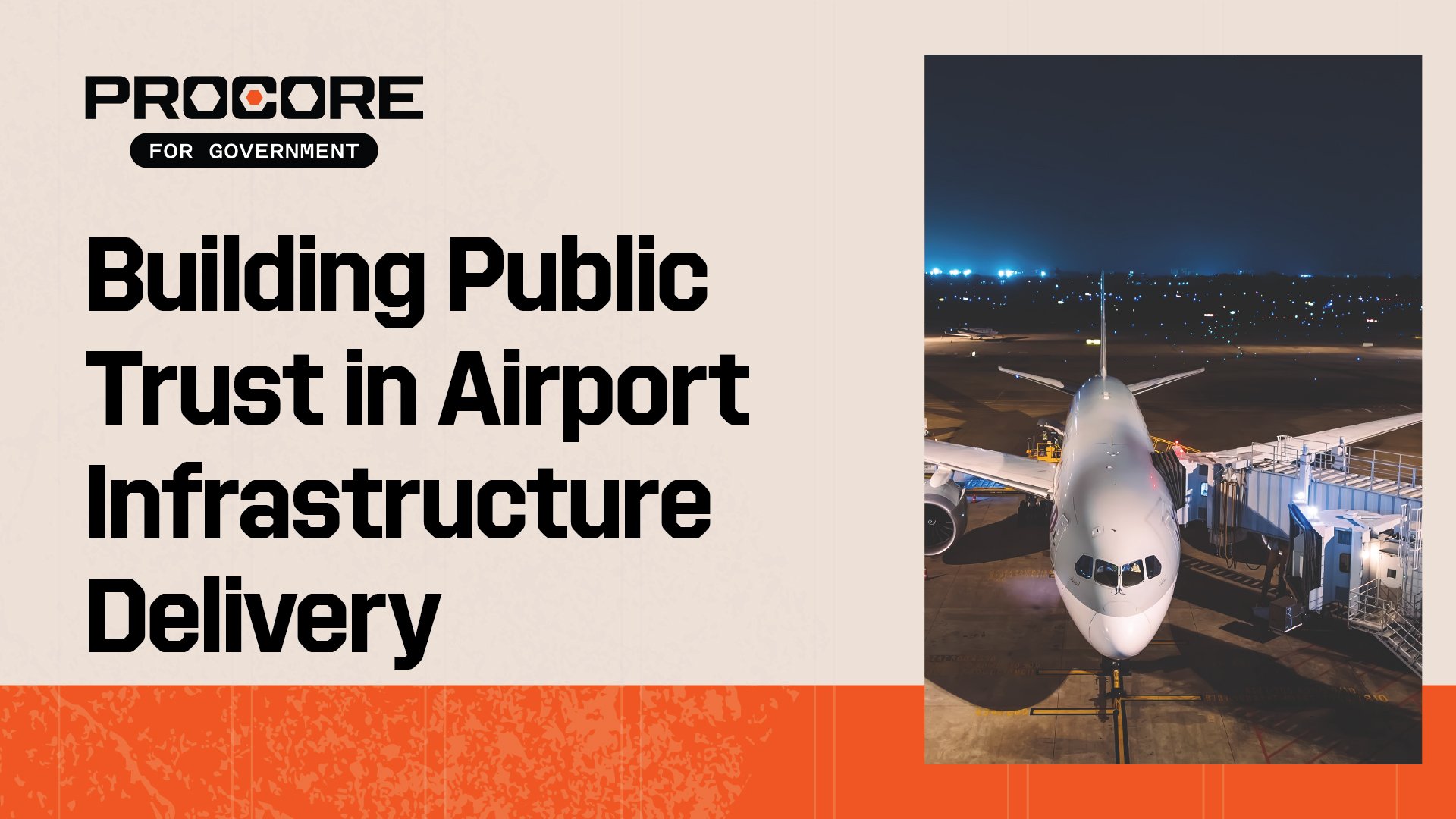 Building Public Trust in Airport Infrastructure Delivery