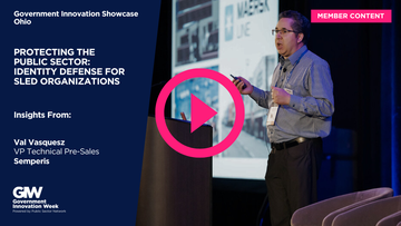 Promotional image for an insight entry called Protecting the Public Sector: Identity Defense for SLED Organizations