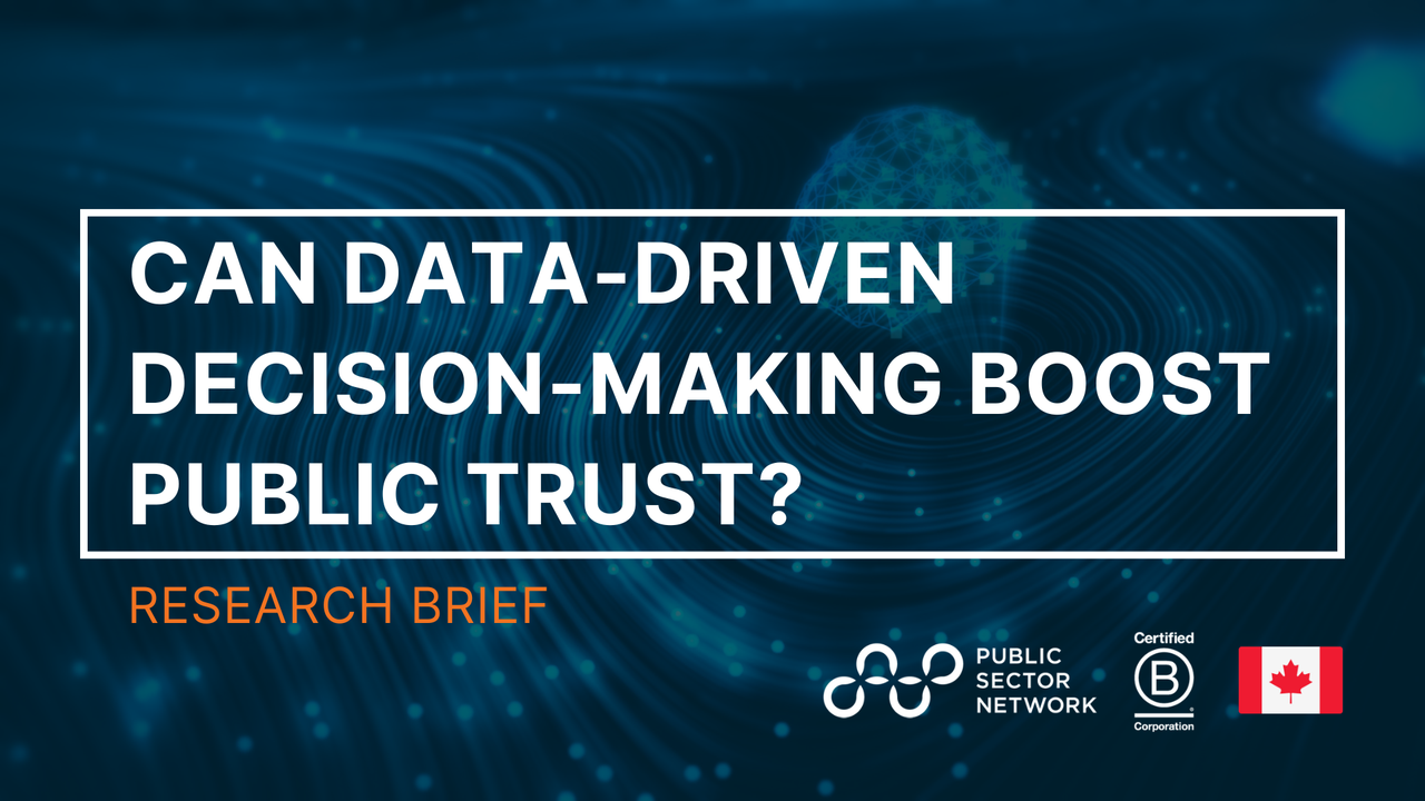 Capabilities for a Citizen-Centric Digital Government: Can Data-Driven Decision-Making Boost Public Trust?