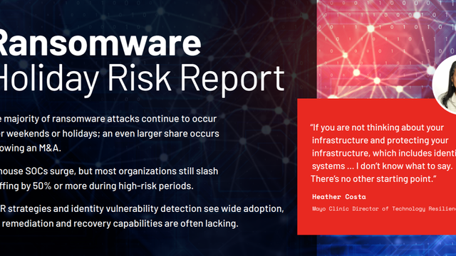 2025 Ransomware Holiday Risk Report