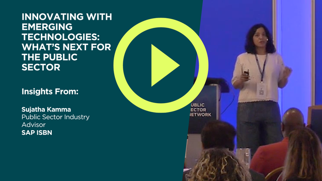 Innovating with Emerging Technologies: What’s Next for the Public Sector